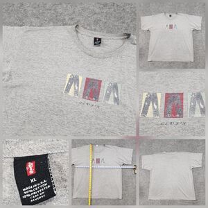 VTG 90s Y2K Levi's Levi Strauss Mens XL Blue Jeans Graphic T Shirt USA Made‎